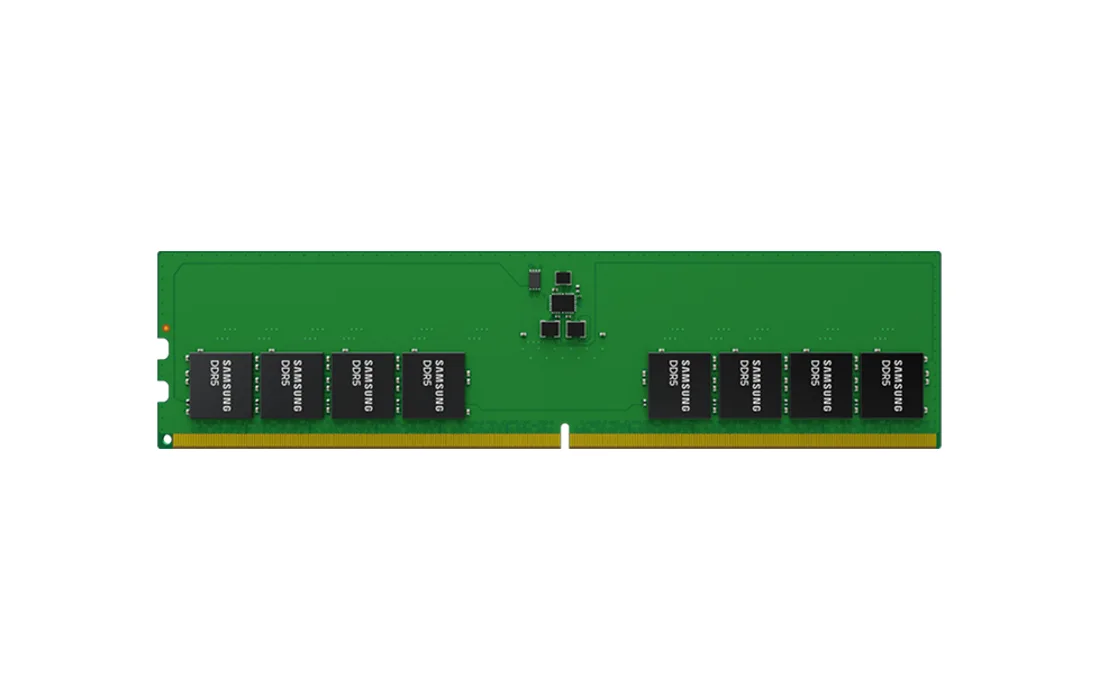Samsung DDR5 ECC UDIMM — 產品/系列參考圖;外觀以具體版本為準。