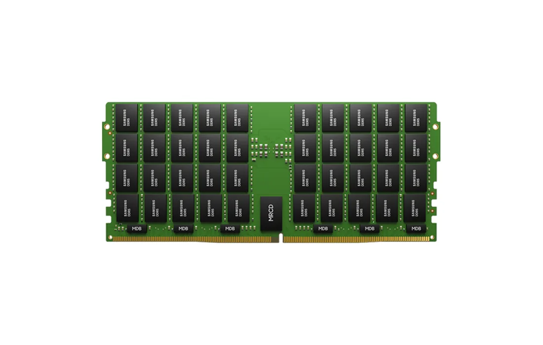Samsung DDR5 MRDIMM — 產品/系列參考圖;外觀以具體版本為準。