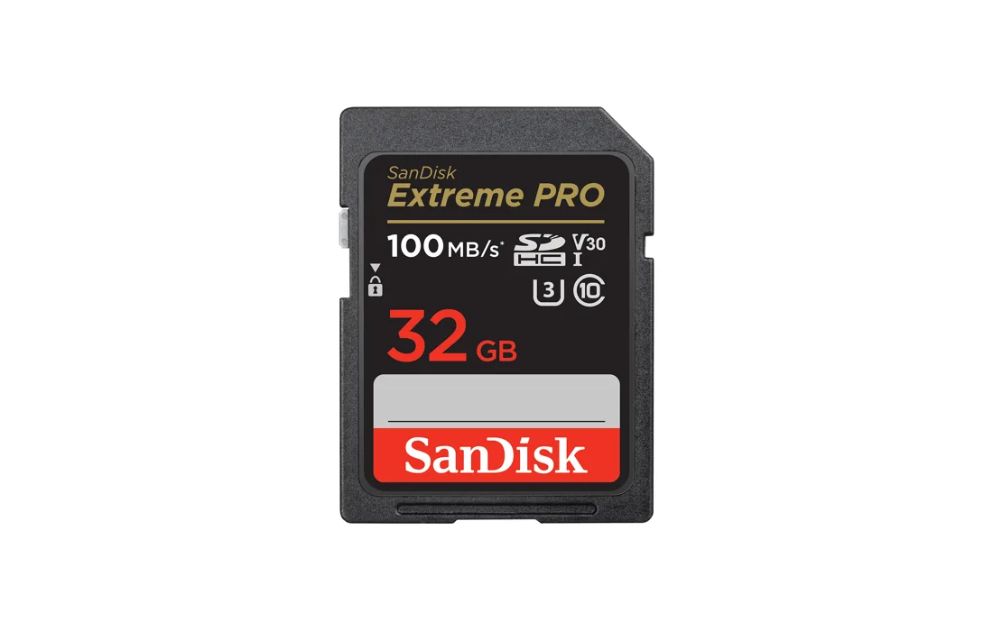 Extreme PRO SDXC UHS-I — 產品/系列參考圖;外觀以具體版本為準。
