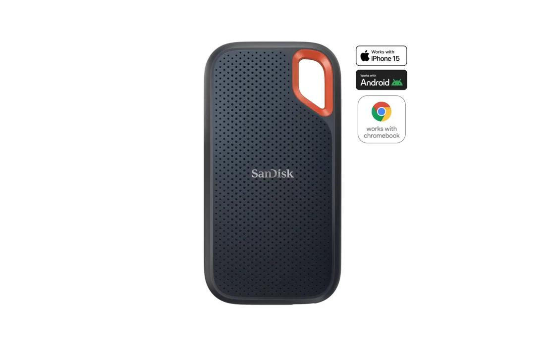 SanDisk Extreme Portable SSD — 產品/系列參考圖;外觀以具體版本為準。
