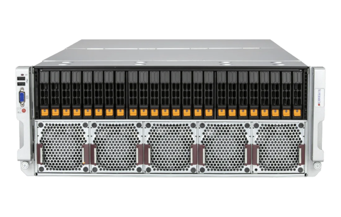 X14 4U Multi-Processor Server — 產品/系列參考圖;外觀以具體版本為準。