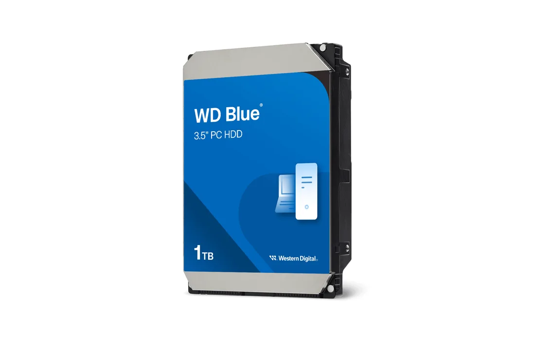 WD Blue — 產品/系列參考圖;外觀以具體版本為準。