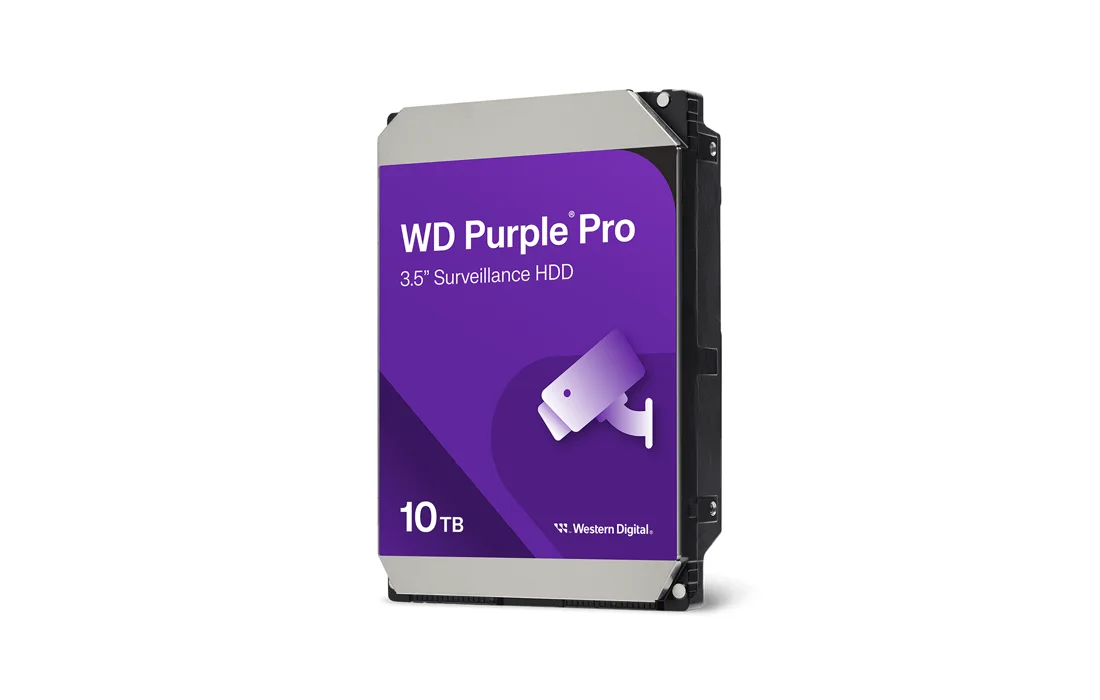 WD Purple Pro — 產品/系列參考圖;外觀以具體版本為準。