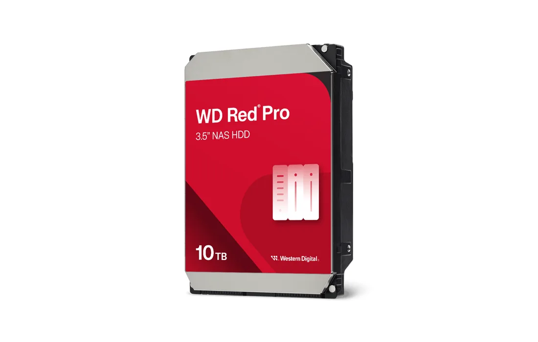 WD Red Pro — 產品/系列參考圖;外觀以具體版本為準。